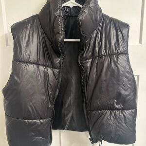 Source Unknown Glossy Dark Vest